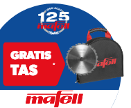 Mafell - Zaagblad GT 160 mm - Z15-5 voor langszagen in hout deal